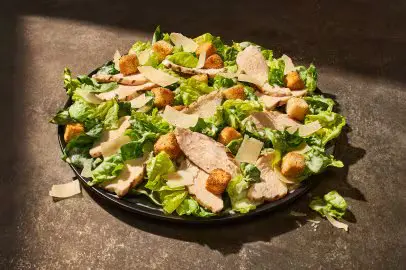 Panera Lunch Menu With Prices August 2026 28 Caesar Salad with Chicken