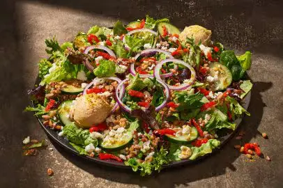 Panera Lunch Menu With Prices August 2026 27 Mediterranean Greens with Grains